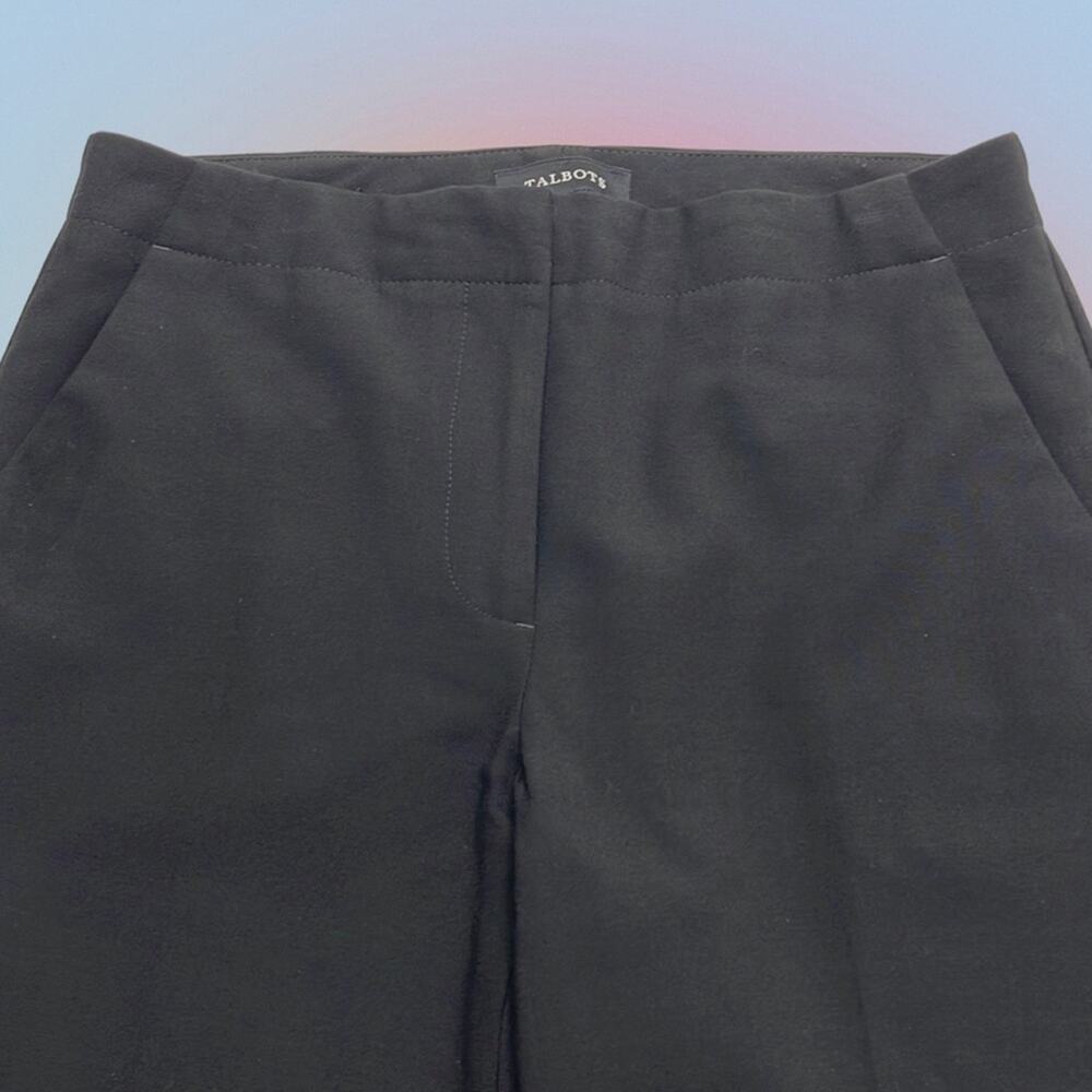TALBOTS Women’s 2 Black HERITAGE FIT Skinny Leg Pant